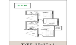 2 Bhk(850 sq.ft.)